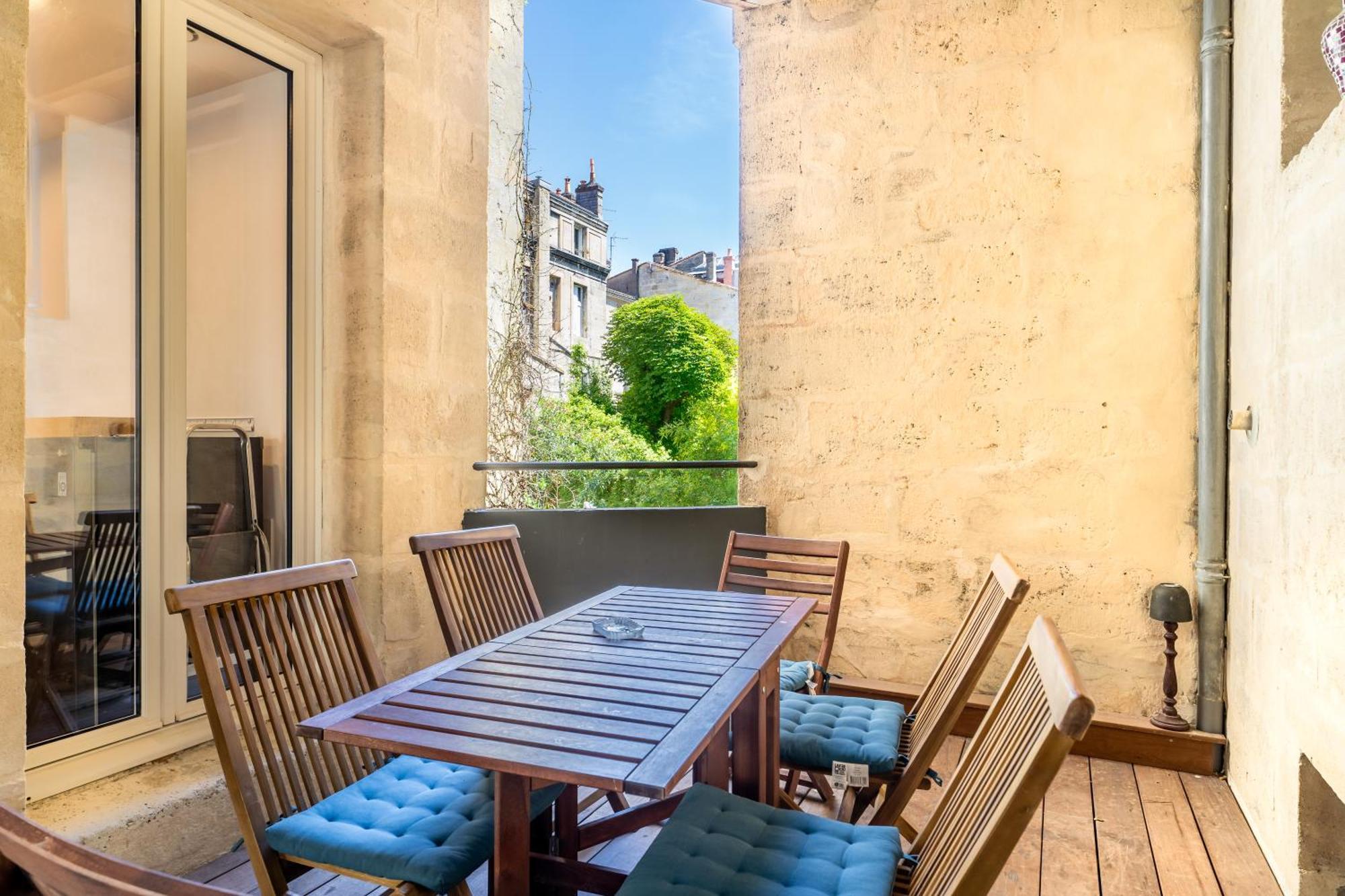 Appartement Aux Portes Du Jardin Public Bordeaux Eksteriør bilde